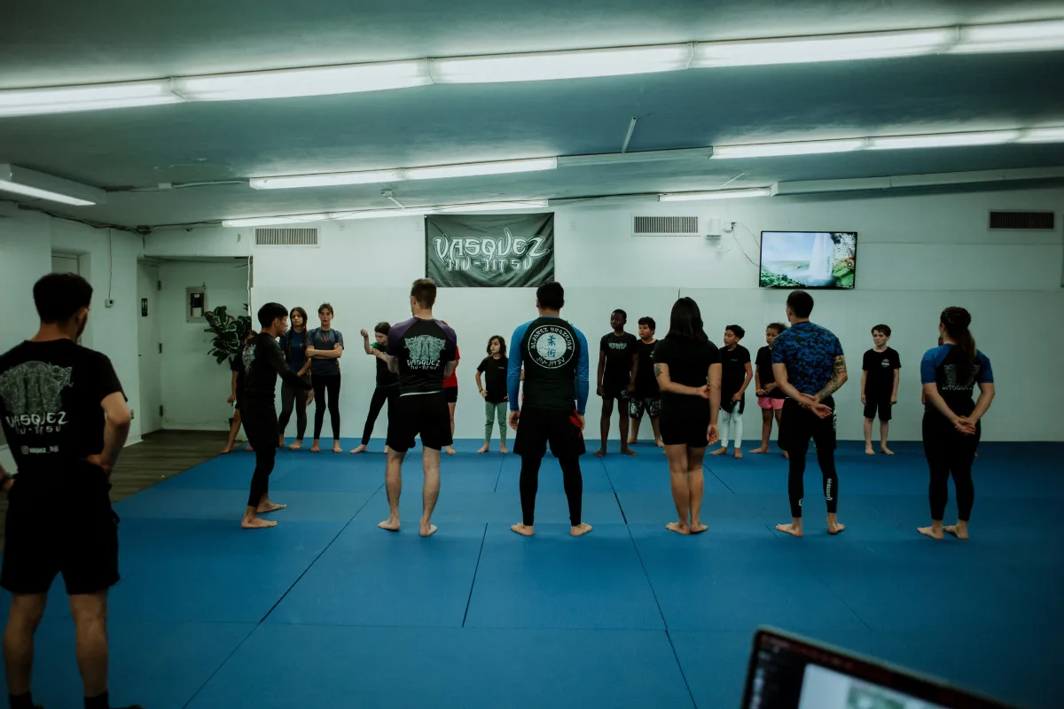 Inside the Vasquez Jiu-Jitsu academy in Grand Prairie