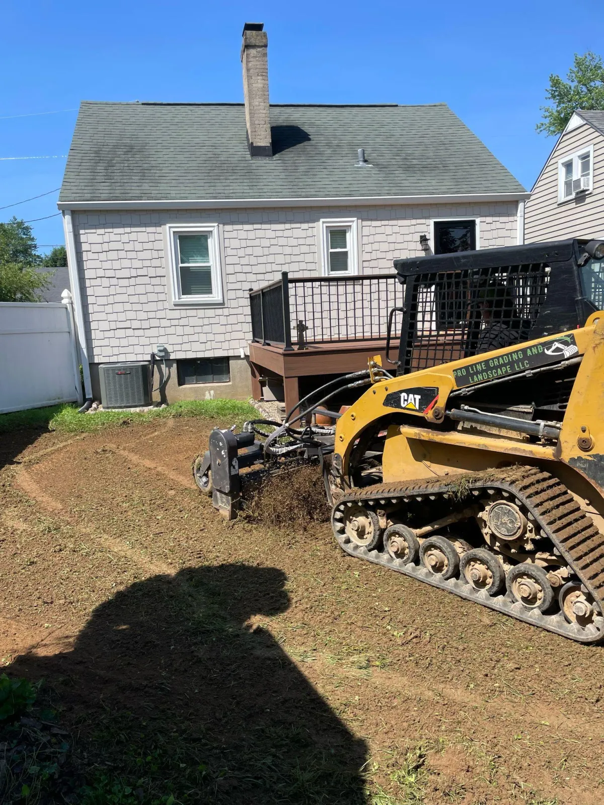 Excavation and property site prep work in Jeffersonville Indiana