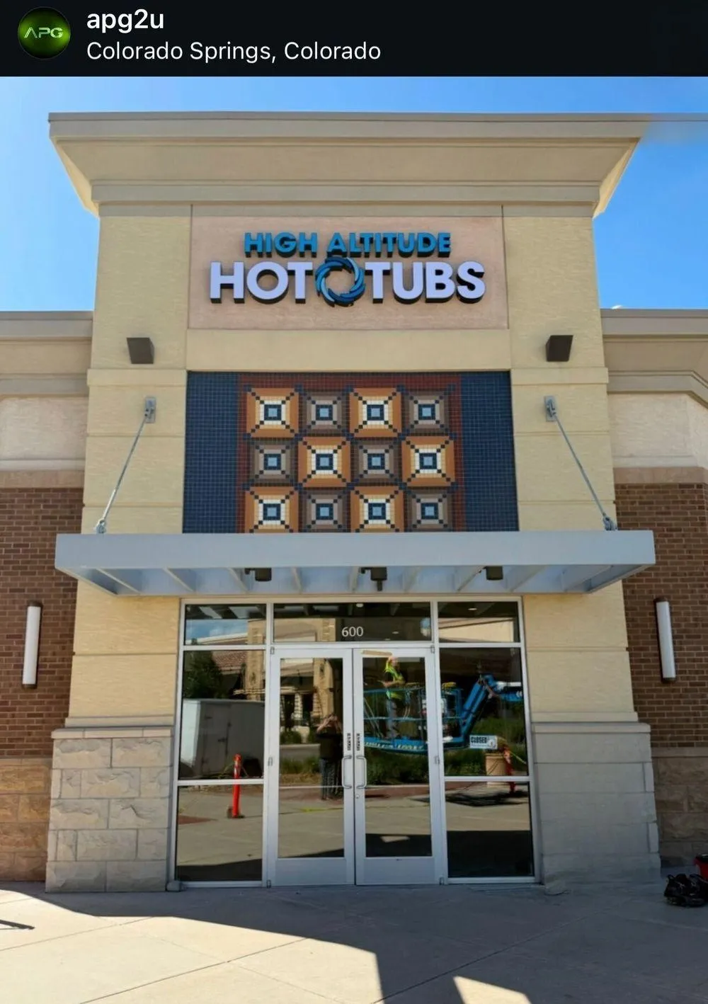 APG Work Storefront Graphics