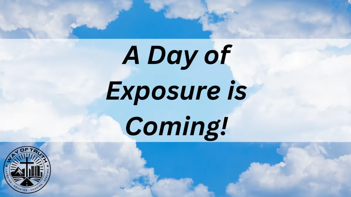A Day of Exposure is Coming!