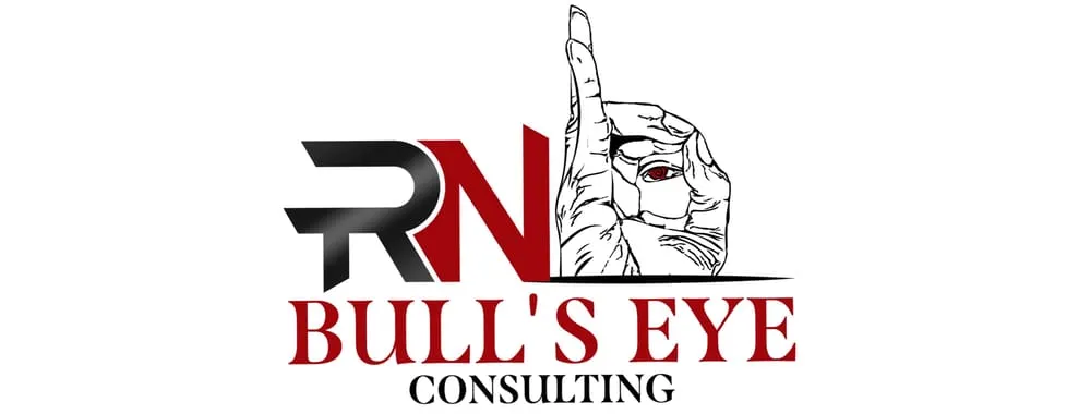 Bull's EYE Consulting logo with a target and stylized lettering