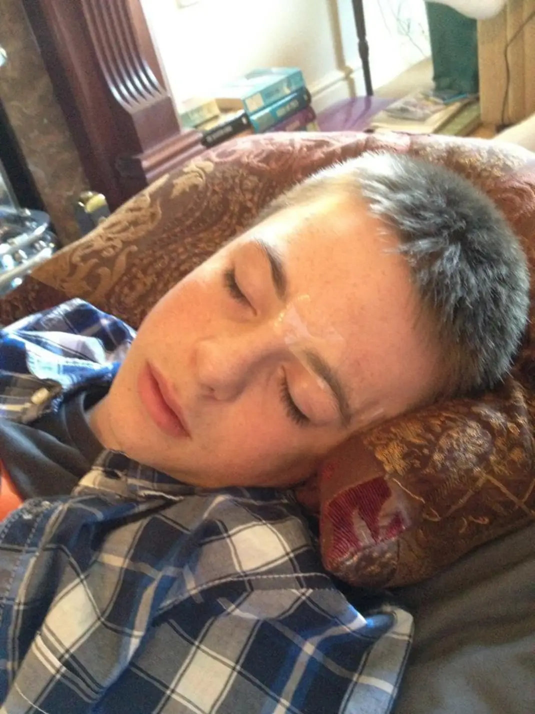 Andrew before his transformation