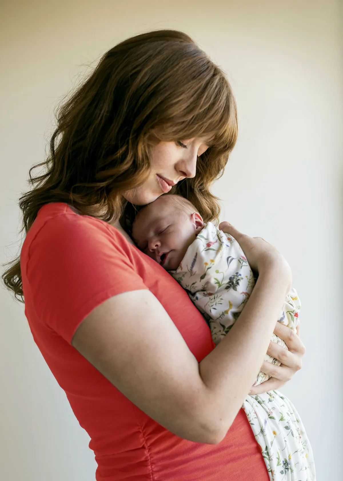 Hannah with baby