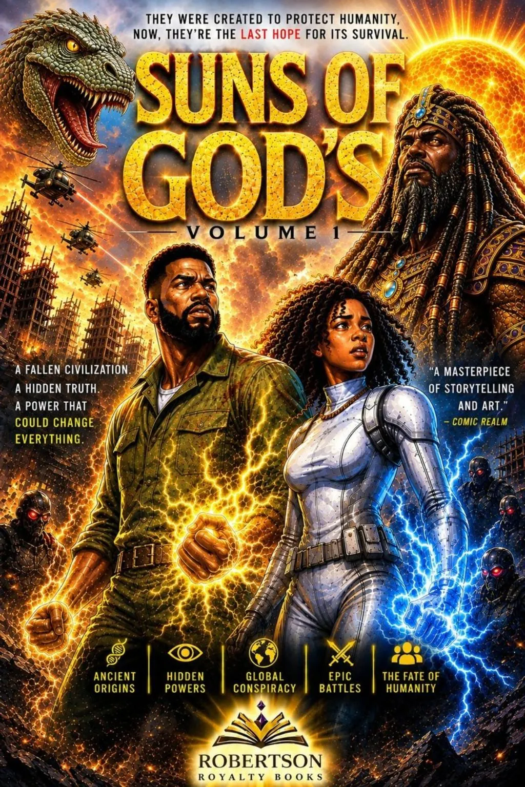 Suns of God's Volume 1 cover