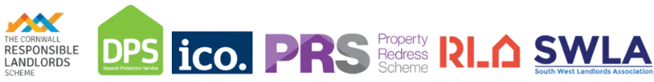 Footer compliance logos