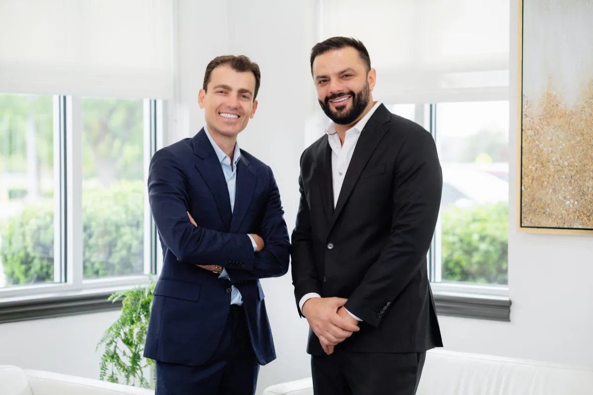 Dr. Salam Kassis and Dr. Bernard Salameh