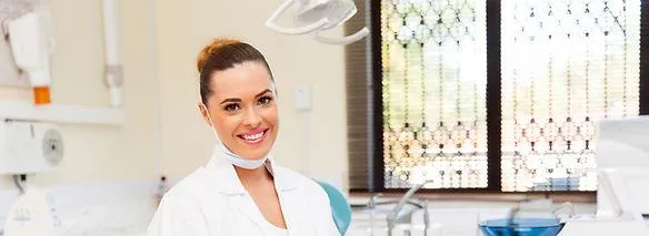 Dentista sonriente