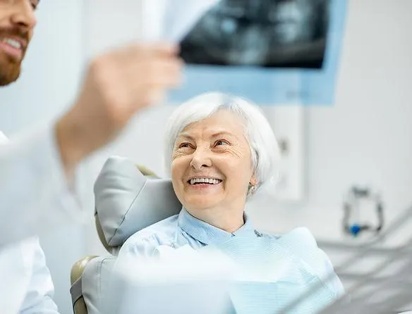 Sesión de revisión dental
