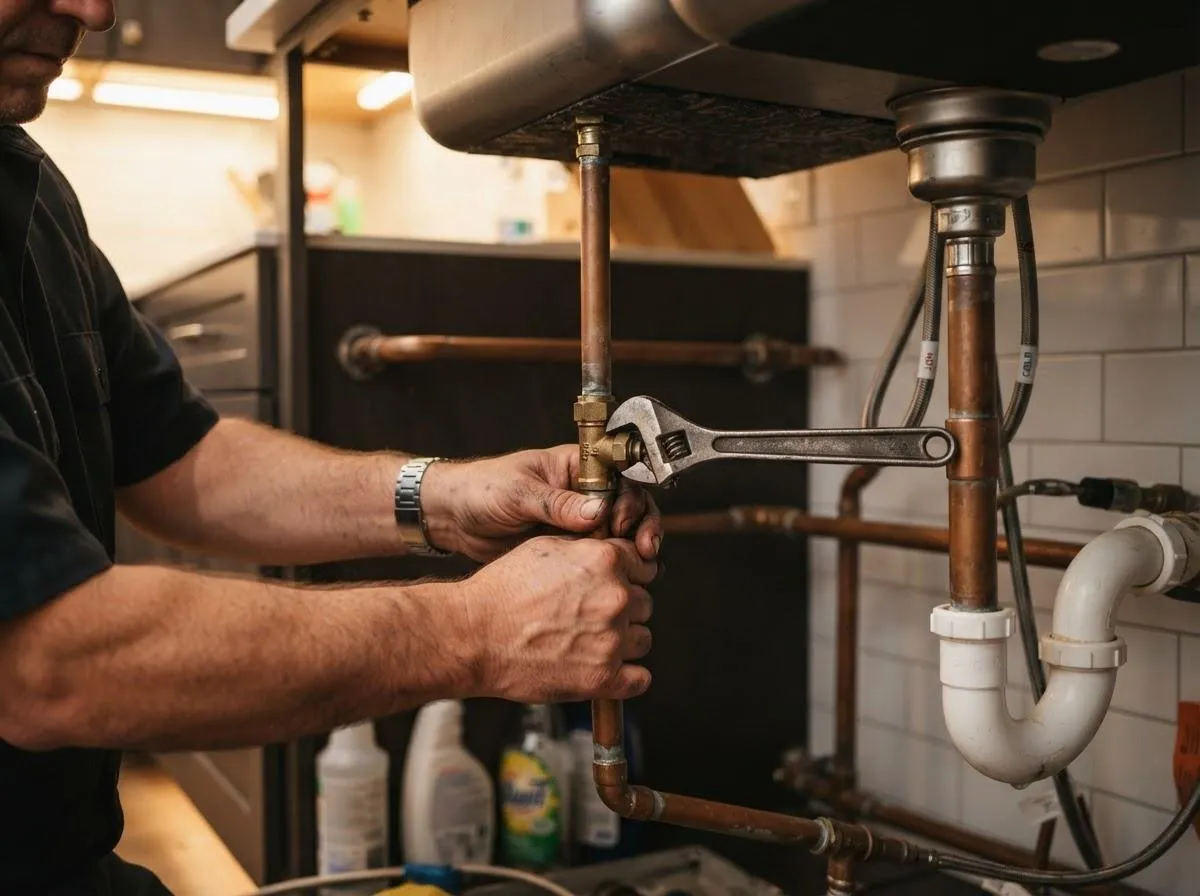 Responsive Plumbers team at work