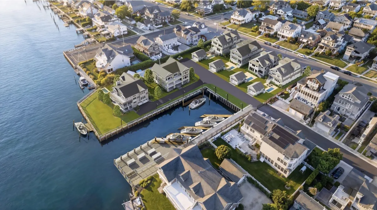 Key East Landing Aerial Rendering