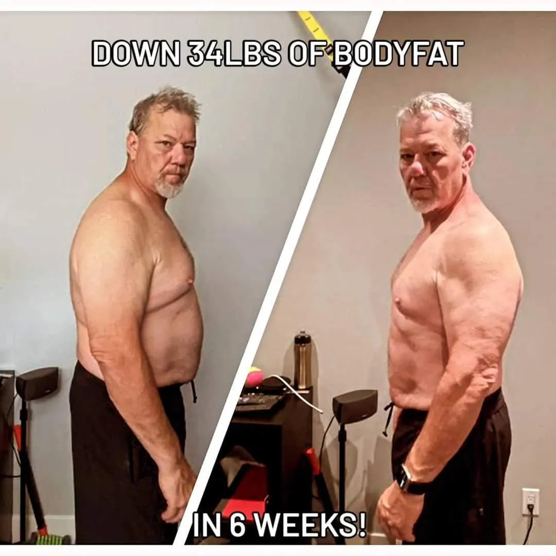 Walter's before and after rebuild