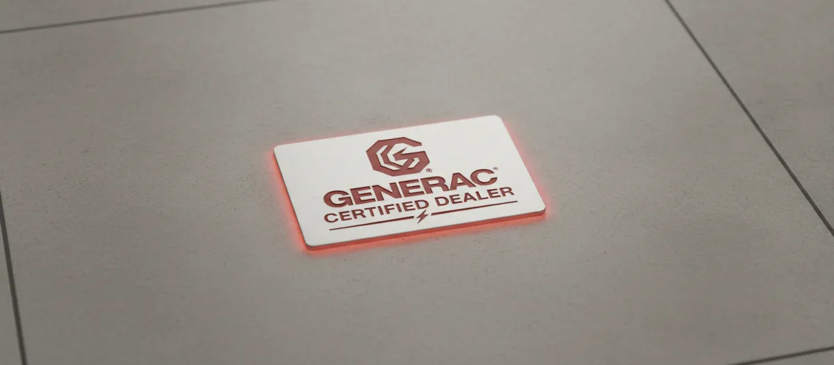 Generac Certified Dealer