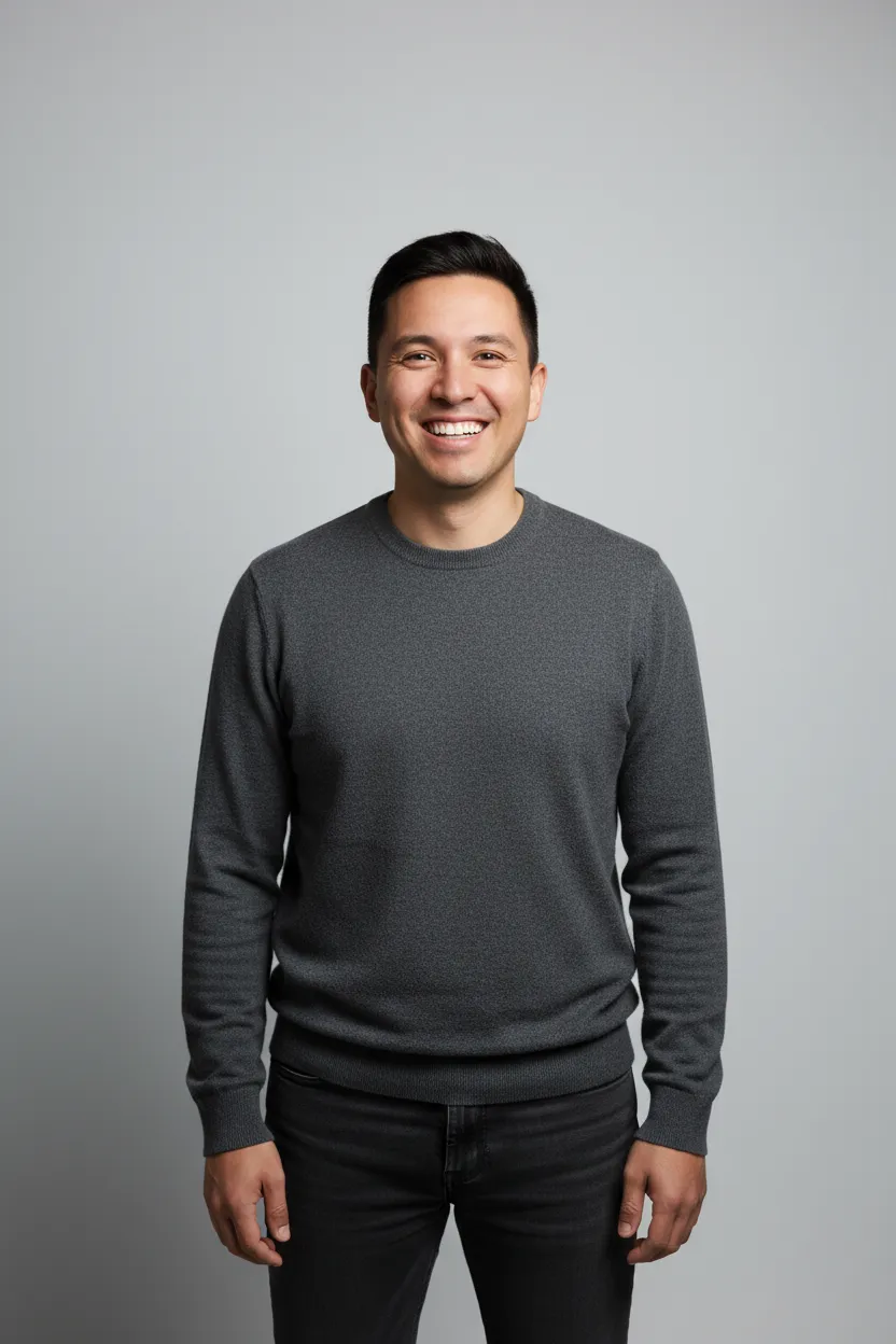 Portrait avatar of a satisfied agency owner