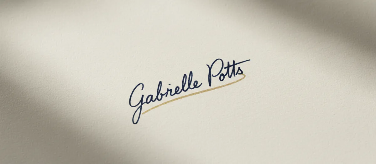 Gabrielle Potts Signature