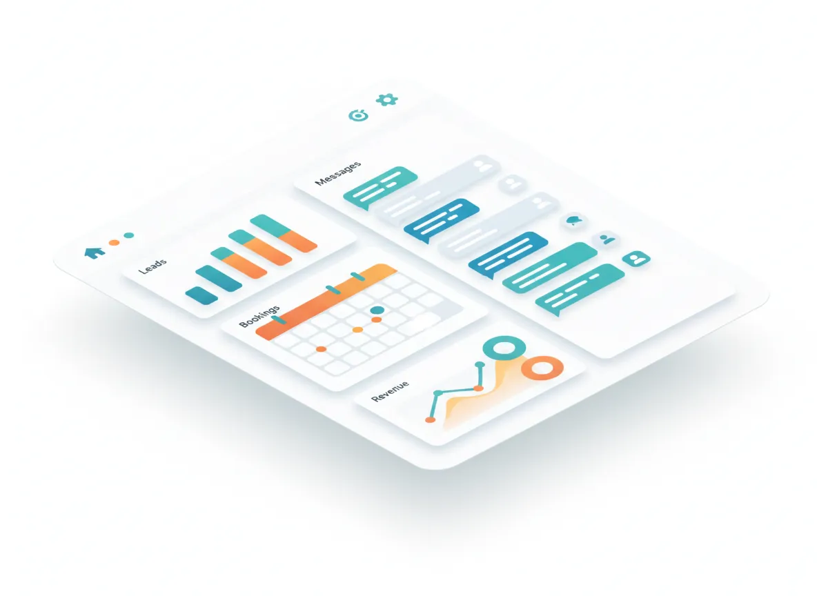 CMART-App dashboard with AI and automation tools
