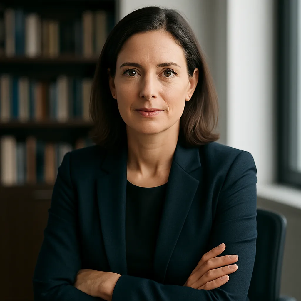 Professional portrait of attorney Alexandra Harmony