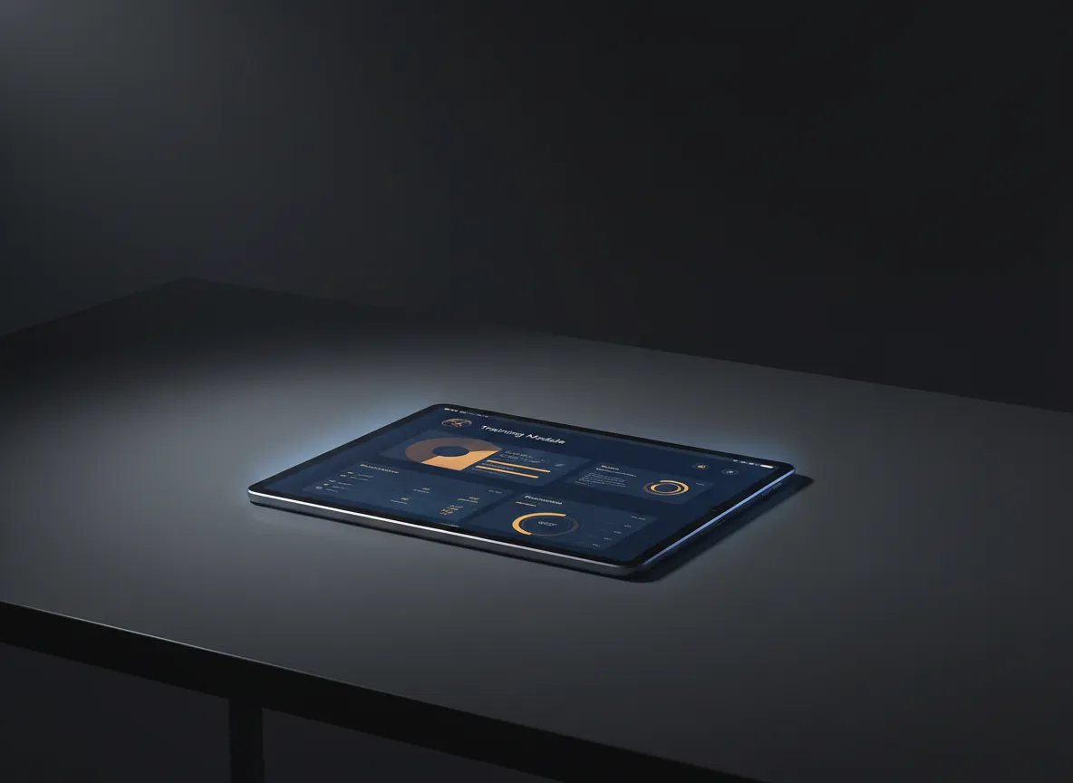 Dashboard view of training modules and step-by-step CRM mastery