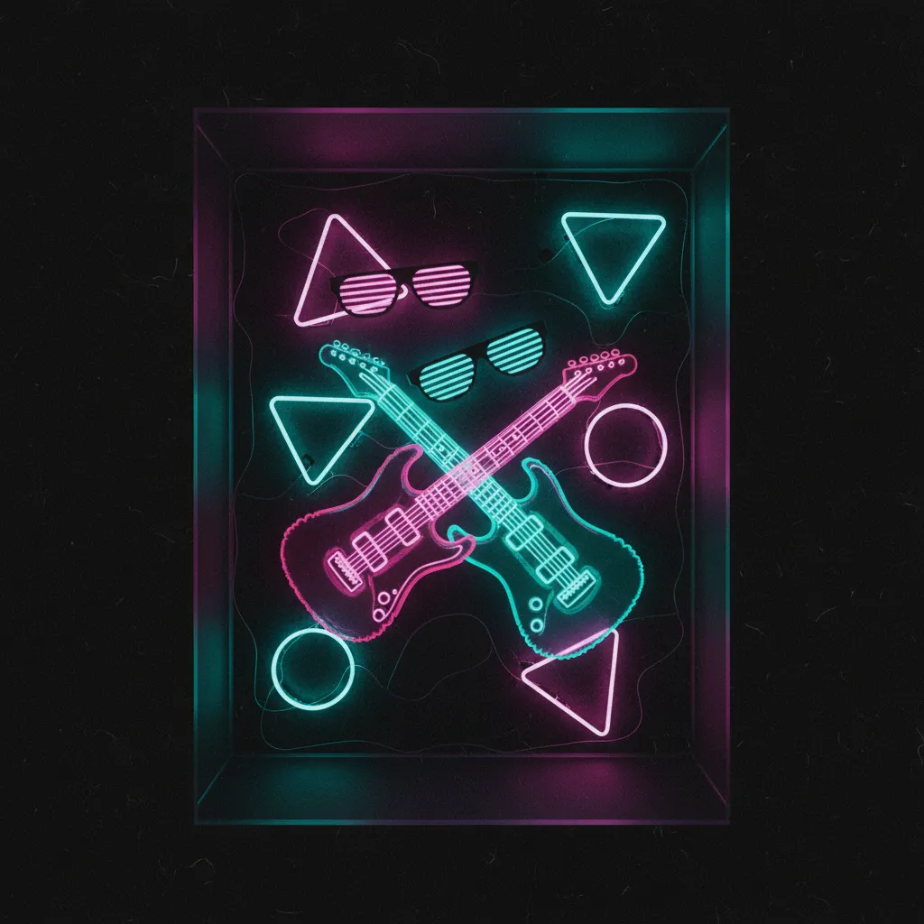 Neon photo booth props
