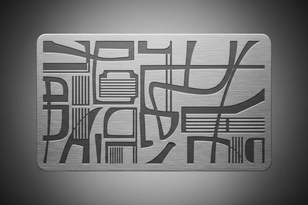 Precision Metal Business Card