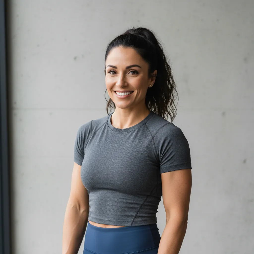 Headshot of Sarah, local gym owner