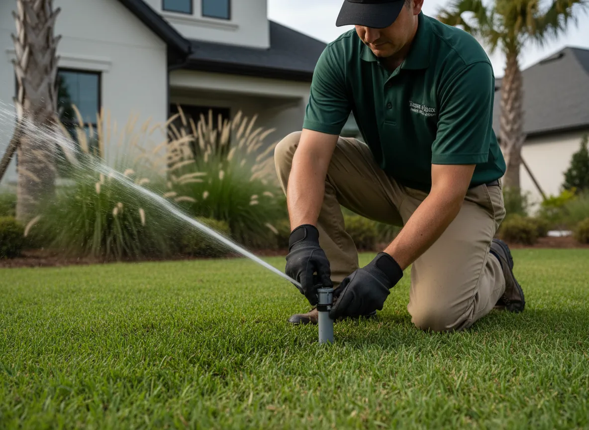 Residential irrigation system check