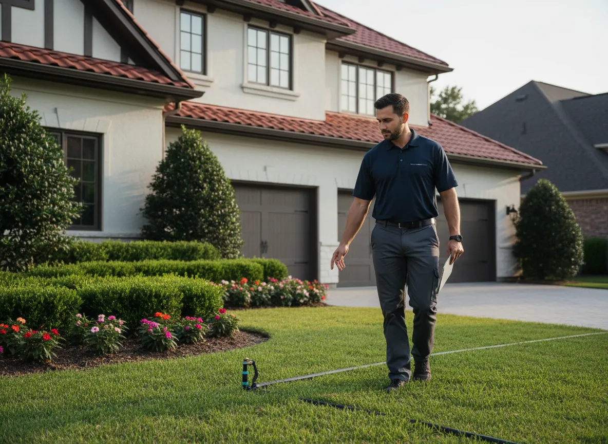 Site quality inspection for residential landscape