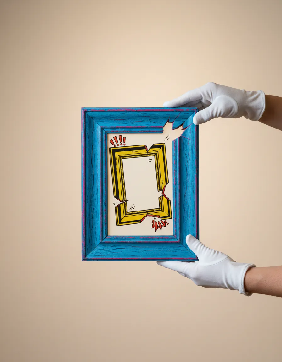 Damaged frame examples