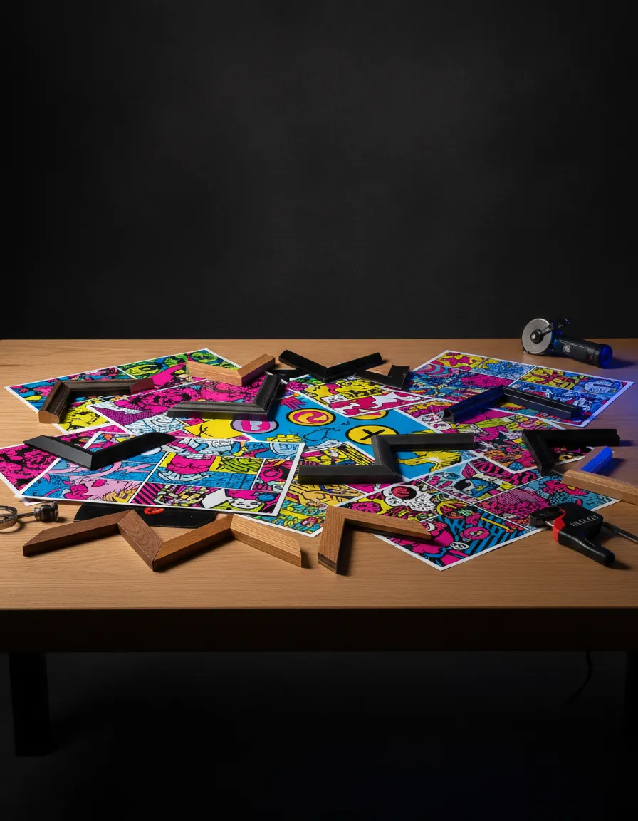 Pop art production process