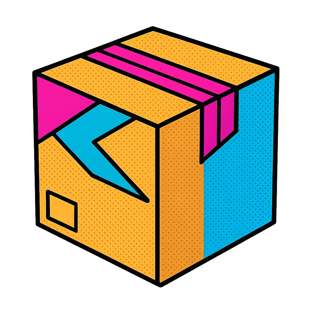 Pop Art style graphic illustrating returns and replacements