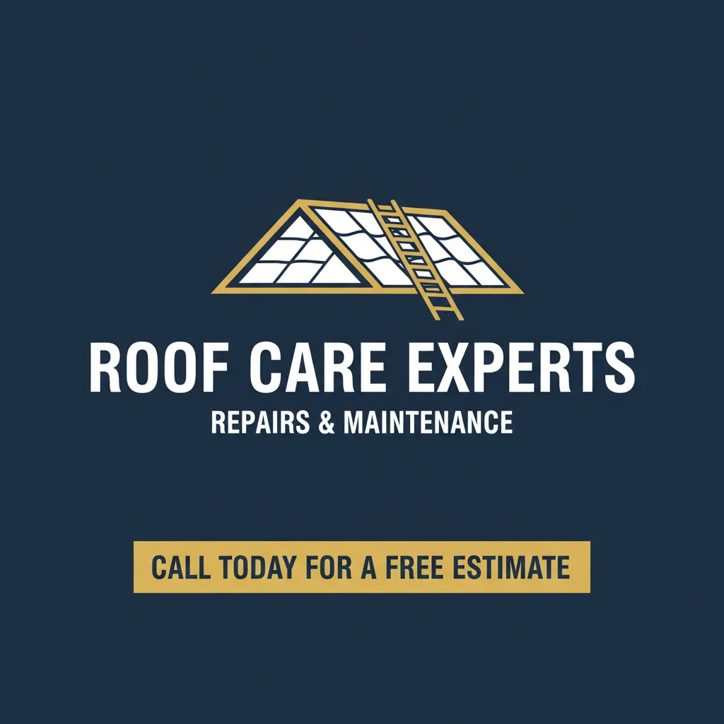 Sample social media post design for a roofer