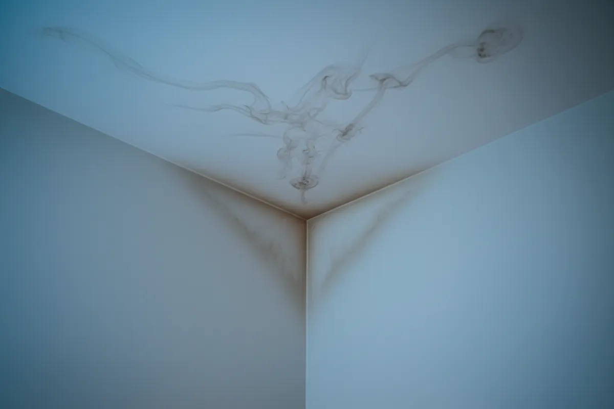 Fire and smoke damage setting into materials