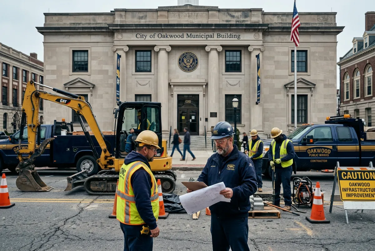 Government municipal building and public works contractor