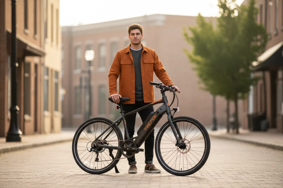 Around-Town Rider on Macfox X1