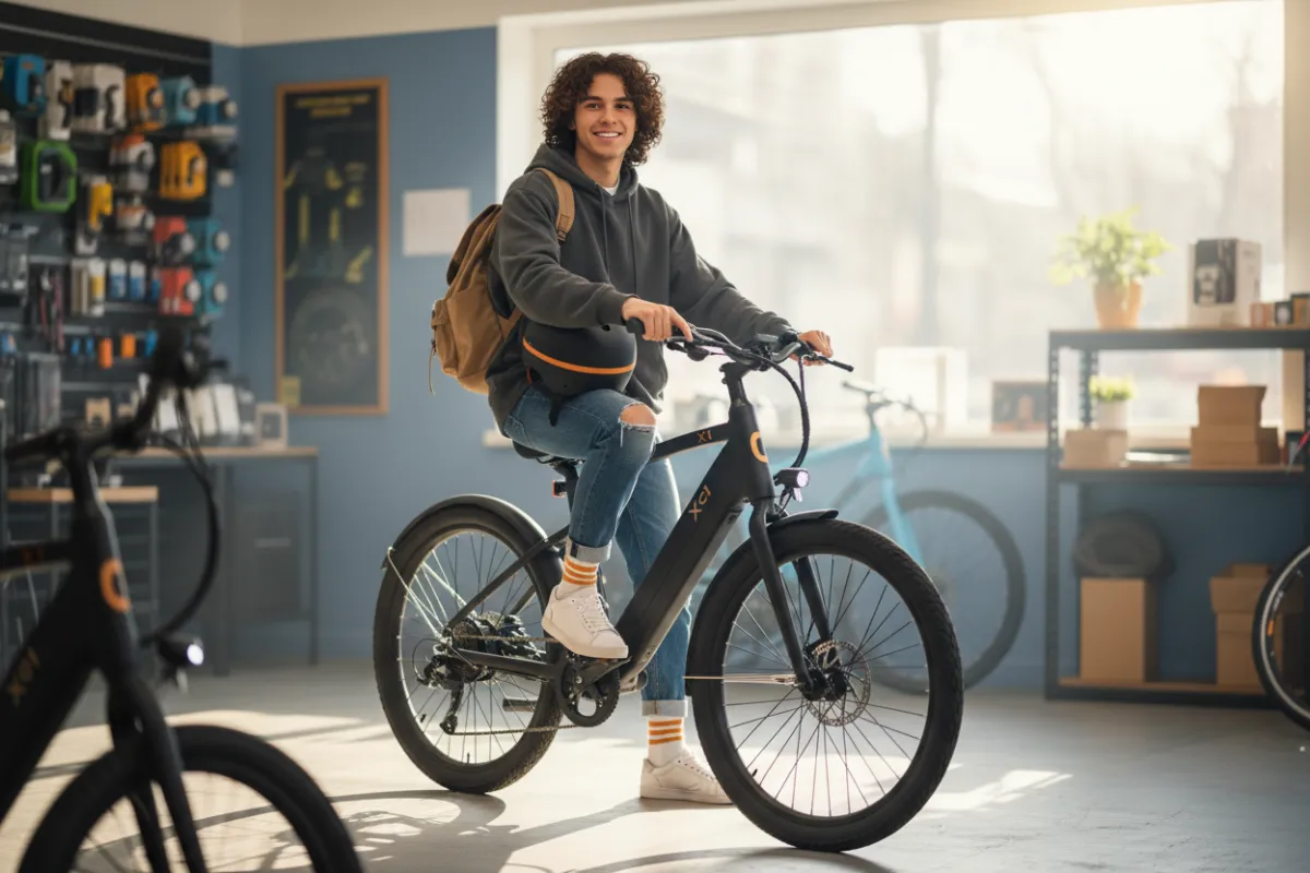 Student on Macfox X1