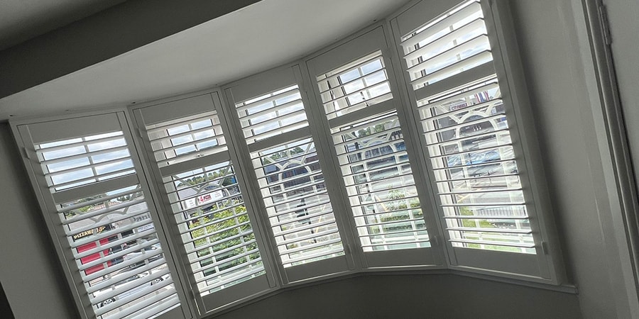 Living Room Shutters in Newcastle