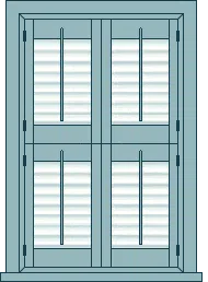 Tier on Tier Shutters operation animation