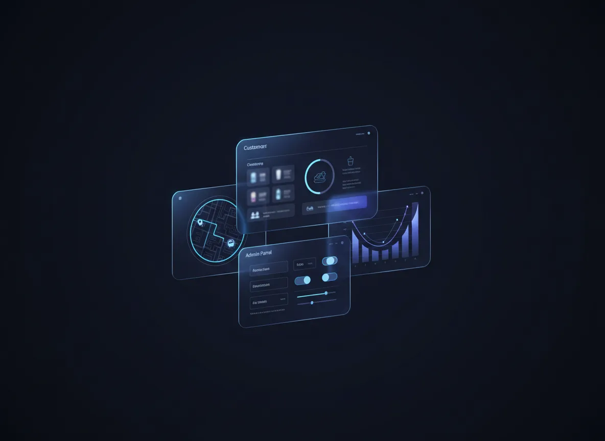 FluxDine dashboard preview