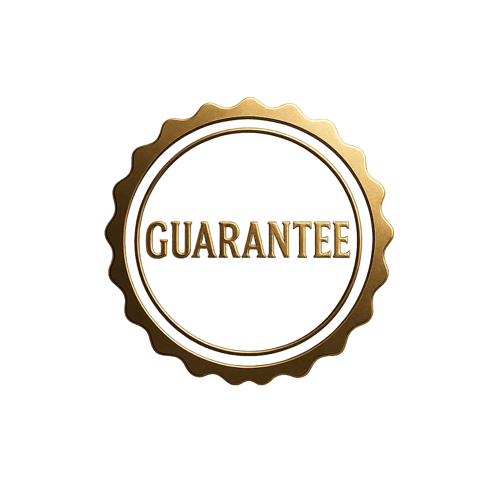 Gold Seal of Excellence Guarantee Badge