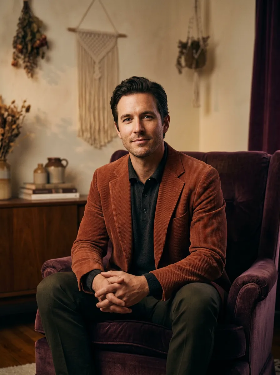 Portrait of Cameron, host and curator of Playing With Power