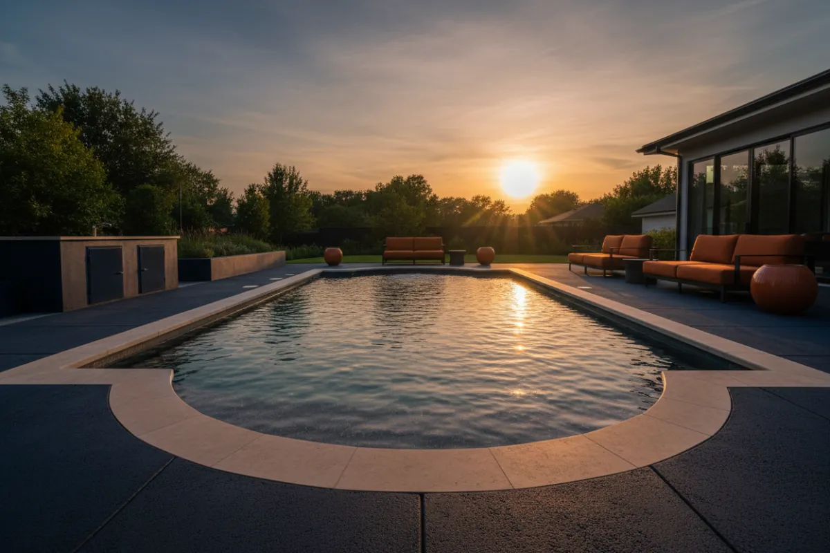 Concrete Pool Construction Example