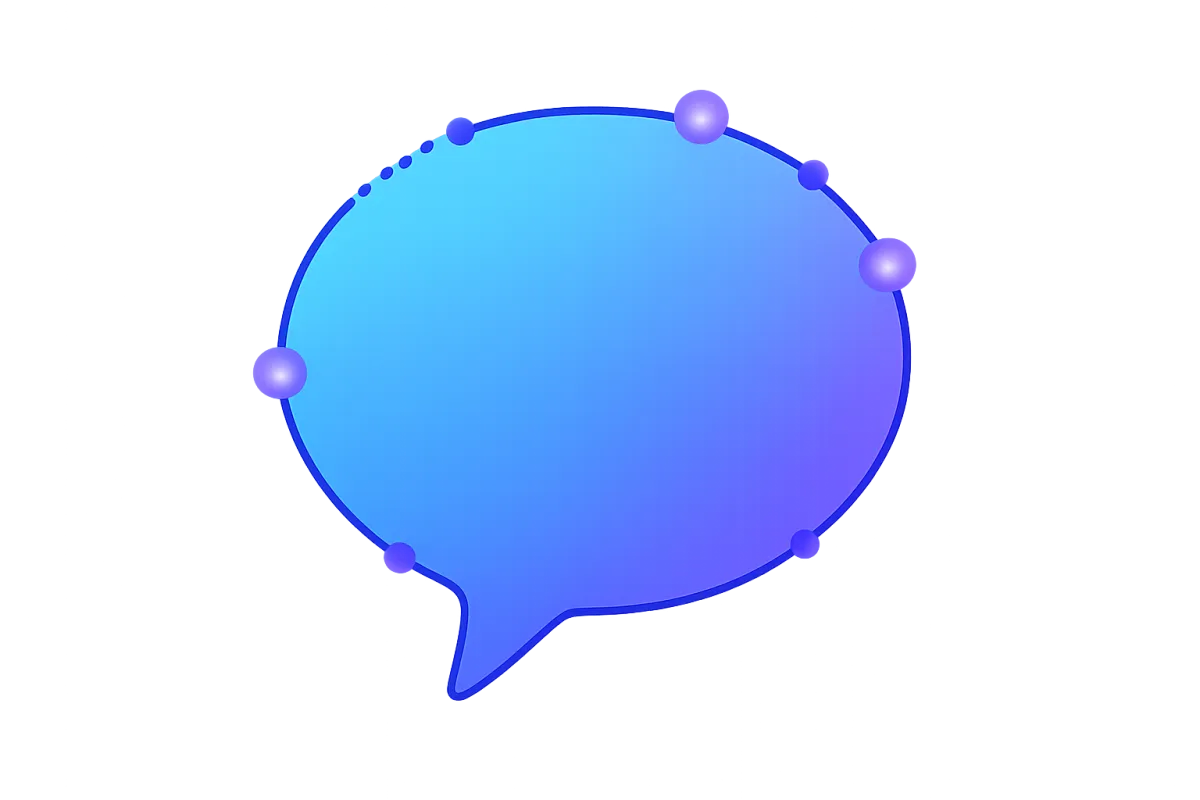 AI 2-Way Messaging UI snapshot