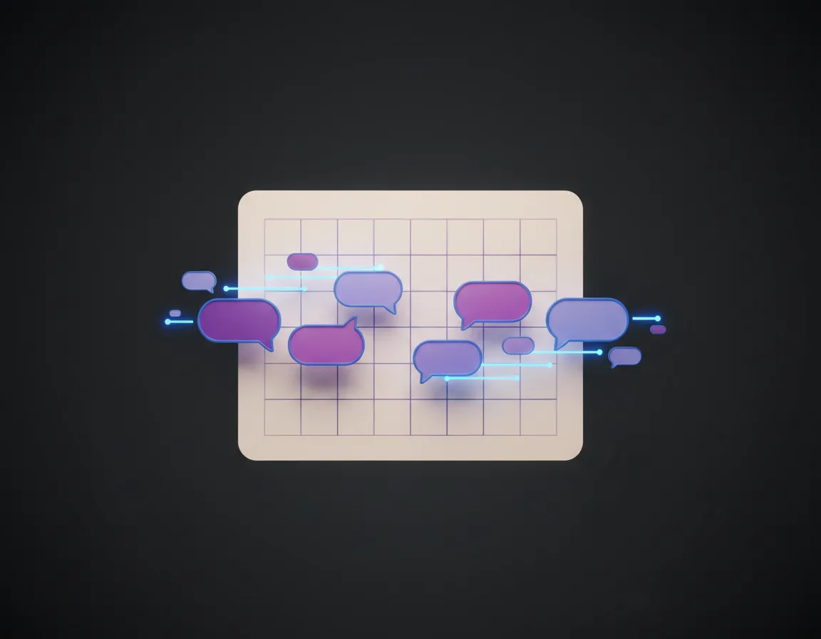 AI 2-Way Messaging Screen