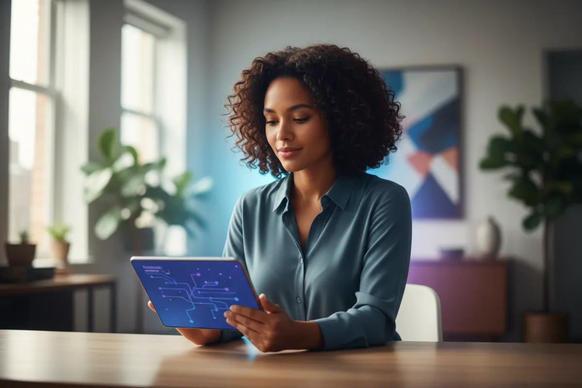 H.O.M.E. Kitchen and Bath team member using Erva AI platform