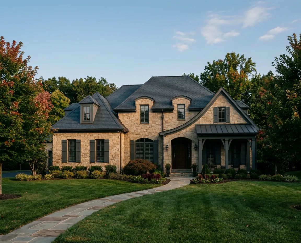 Traditional residential property in Chantilly Virginia