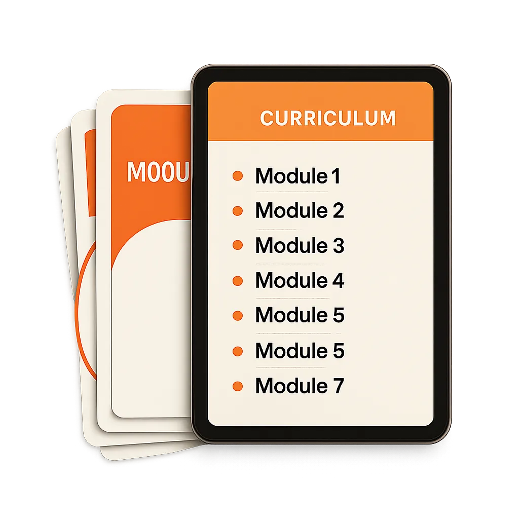 Course curriculum modules overview thumbnail