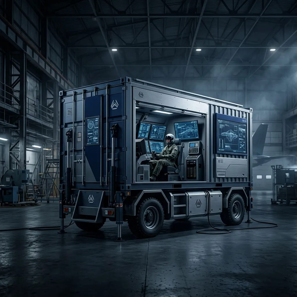 Advanced technical workforce simulator in active training environment