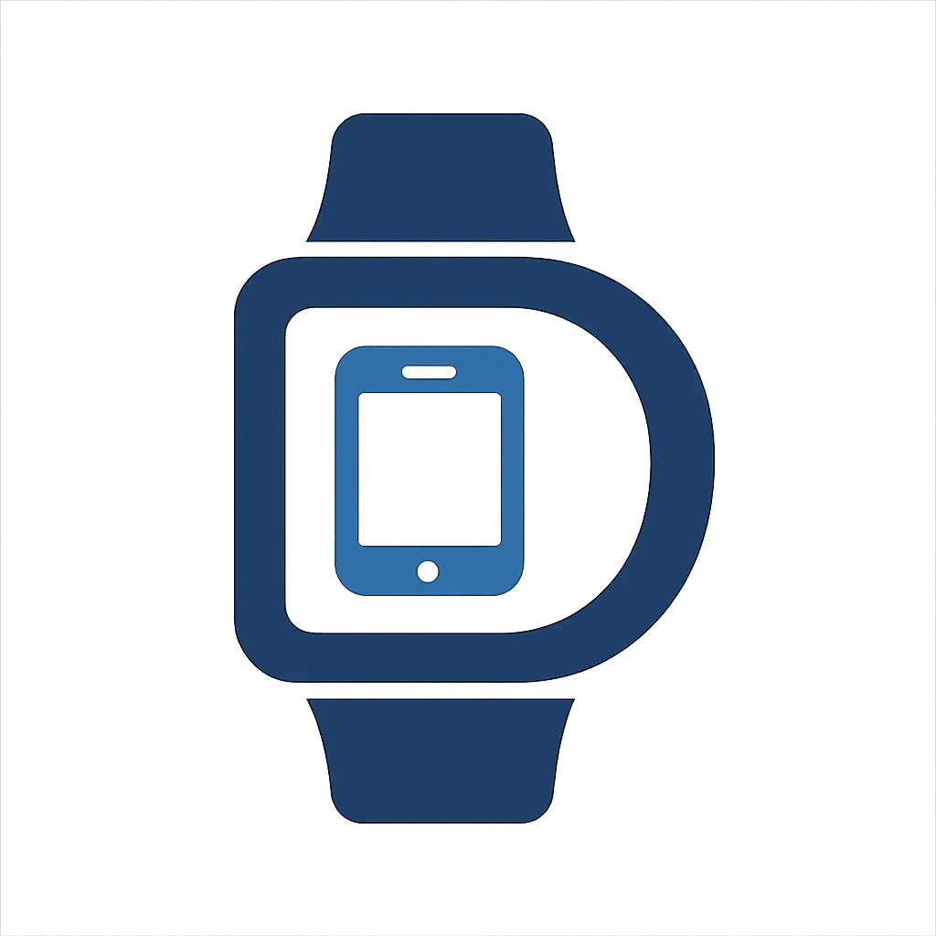 D Cellphone Watch Logo