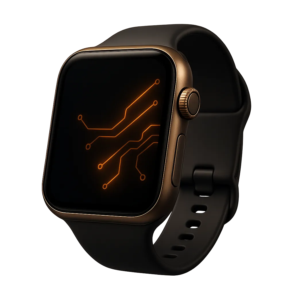 Futuristic cellphone watch custom device
