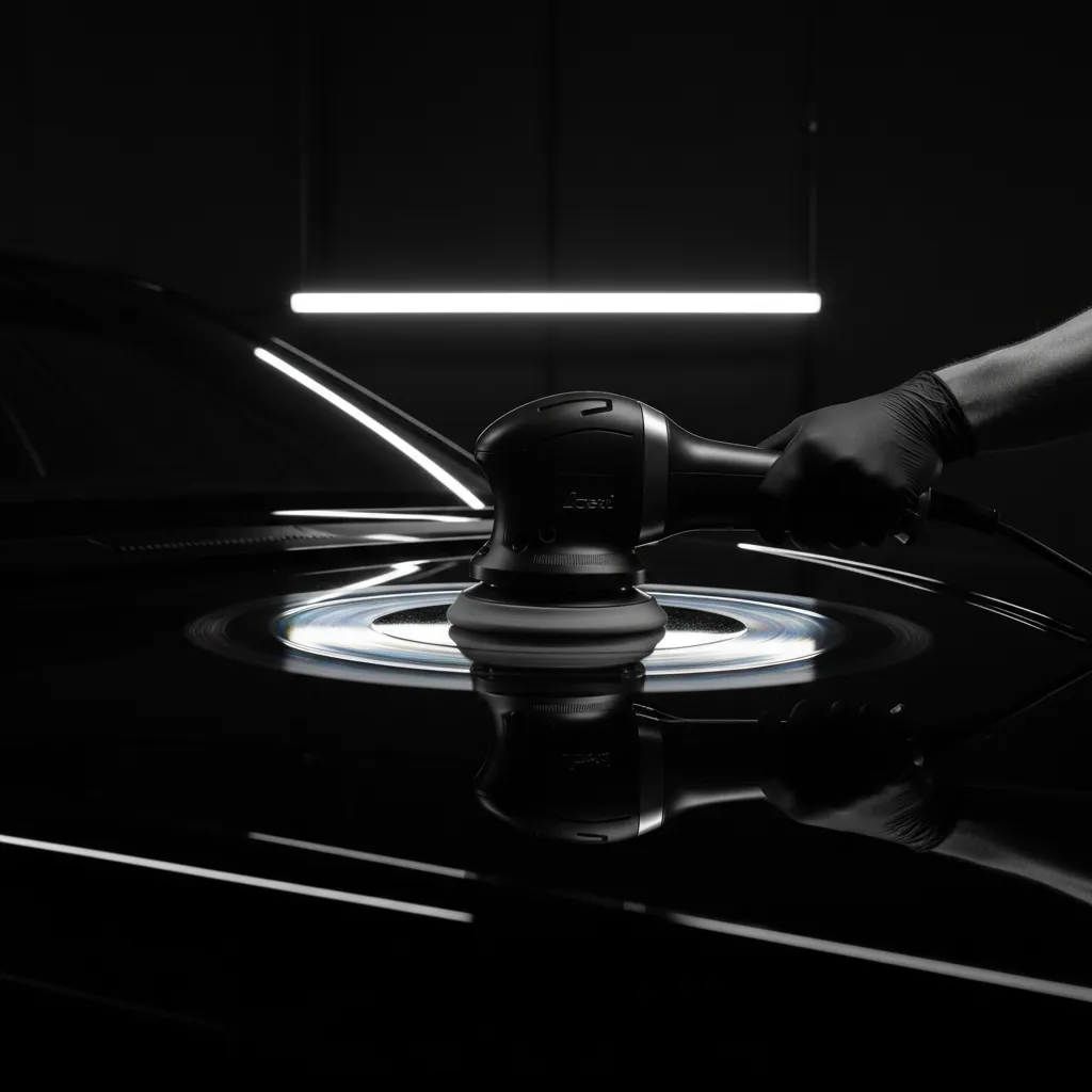 Specialist-level aluminum polishing on a premium watercraft