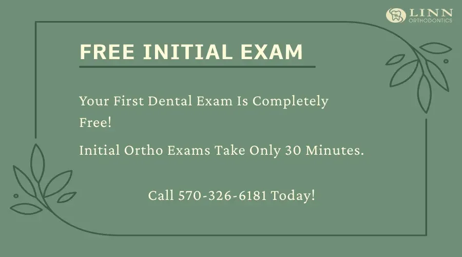 Free Initial Exam Graphic